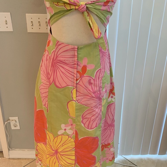 Lilly Pulitzer halter dress size 4 - Picture 2 of 10